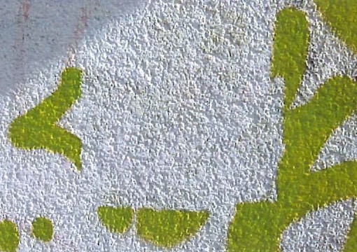 Odstranění graffiti z omítky